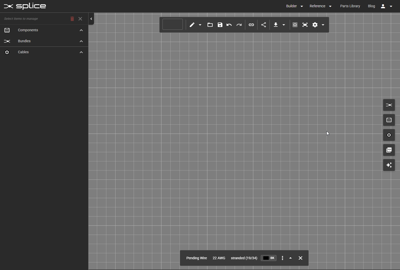 Creating a generic cable from the Harness Builder