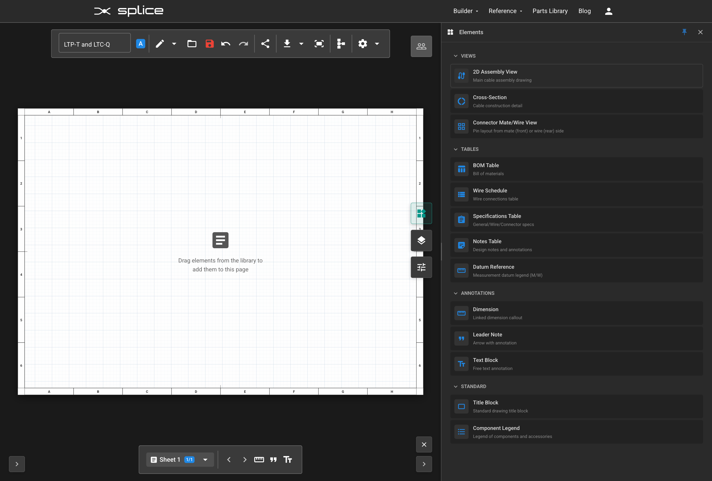 Drawing canvas with zoom controls